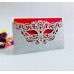 Party Invitation Card Birthday Card Glitter Paper Laser Mask 
